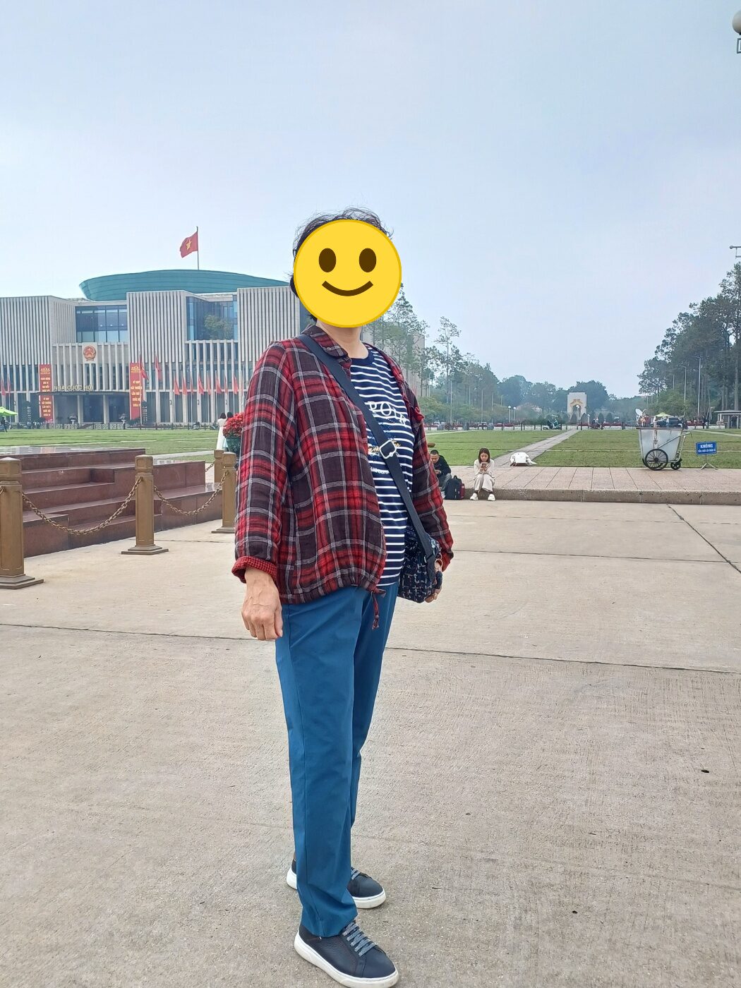 하노이 바딘광장에서 찍은 사진