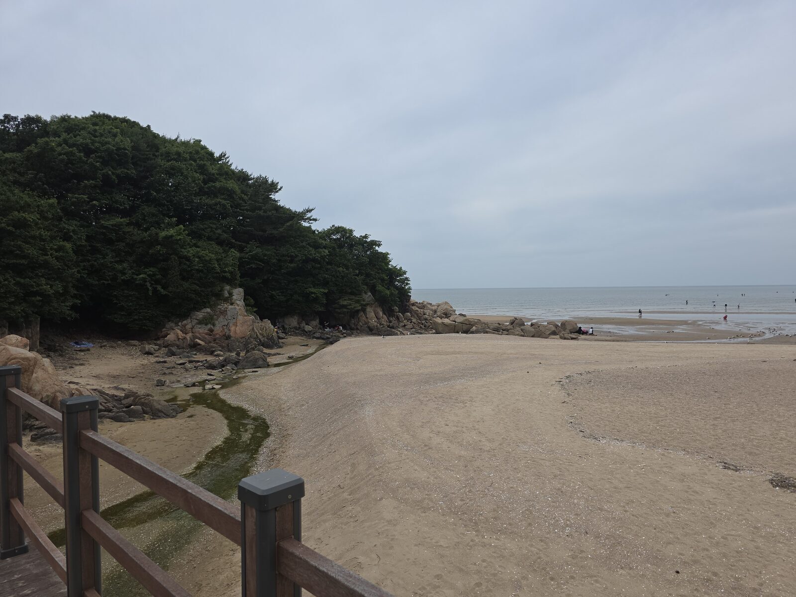해상관광탐방로로 이어지는 계단